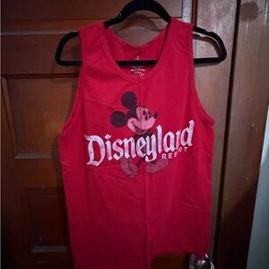 Disneyland Resort Red Men's Tank Top